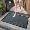 Alfombrillas de Piso para Coche, Absorbentes de Agua y Antideslizantes, Felpudos Comerciales para Entradas, Felpudos Pequeños de Goma Ecológica con Diseño Rayado en Relieve, Absorbentes de Agua y de Secado Rápido
