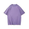 Camiseta Masculina Manga Curta Gola Redonda, Top Masculino Soltinho Fresco e Casual, Camisa Base Dopamina da Moda de Marca de Luxo para Homens