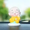 Figura de Pequeño Monje de la Suerte, Manualidad de Resina de Pequeño Monje Linda, Decoración Creativa para Coche, Suministrado Directamente de la Fábrica Origen