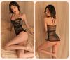 1271 lingerie sexy feminina malha sexy perspectiva brilho uniforme paixão privada desejo puro para seduzir provocar conjunto
