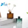 Nova Garrafa de Aromaterapia de 120ml Garrafa Cilíndrica de Vidro para Aromaterapia Difusor de Aromaterapia de Rattan para Carro Garrafa Vazia de Aromaterapia Sem Fogo