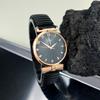 Reloj de cuarzo para mujer, nuevo reloj de estudiante, con banda elástica perezosa popular transfronteriza y lazo literal con números completos