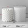 Jiahuimei Coluna listrada transfronteiriça Aromaterapia Vela Molde de silicone DIY Cilíndrico Gesso Ornamento Decorações Ferramenta Abrasiva