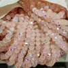 Atacado 4mm Contas Planas de Cristal Contas Soltas Acessórios para Roupas Galvanoplastia de Jade Contas Novas Cor AB Contas Facetadas
