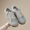 Tênis de Treino Feminino Retro Fashionable Alemão 2026 Verão Novo Estilo Desgastado Casual Respirável Esportivo Sapatos Sujos Sapatos Forrest Gump Tênis
