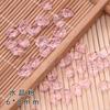 Tulipa Mágica Fosca Pétalas de Crescente Grampo de Cabelo Hanfu Antigo Feito à Mão Material Acessório de Cabeça Esmaltado Diy