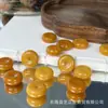 Fivela de paz em osso de camelo, acessório artesanal para pulseiras feitas à mão, joias e acessórios de moda DIY T1246