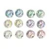 Nuevo Producto Aprox. 16 mm Acrílico Color UV Recubierto Strass Redondo Cuentas para Collar Pulsera Cadena de Teléfono Hecho a Mano