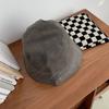 Sombrero de Pescador Liso Japonés Combinable para Todo Sombrero de Cubo de Verano para Mujer Diseño Coreano Protección Solar Sombrero de Cubeta de Celebridad de Internet para Mostrar Cara Pequeña