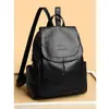 Moda Feminina Versátil Estilo Coreano Tendência 2025 Mochila Casual para Mamães Mochila de Grande Capacidade para Viagem