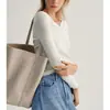 Mai* Cardigan Fresco de Verano Gris Suéter de Punto Nuevo para Mujer Verano 2026 Top Elegante