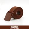 Cinturón de Lona Tejida con Hebilla de Plástico de Punto de 20 Colores Macaron para Estudiante Militar Entrenamiento al Aire Libre Estilo Coreano para Hombre y Mujer