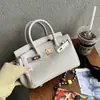 Bolso Platinum con Patrón de Lichi y Bloques de Color 2026 Nuevo Bolso de Piel Genuina para Mujer Gran Capacidad Bolso Tipo Kelly Bolso de Hombro Cruzado