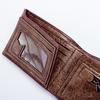 Cartera de dólar estadounidense de comercio exterior de fábrica, hebilla magnética, hebilla única, suministro de hojas sueltas, plataforma de comercio electrónico, bolsa de tarjeta con cremallera horizontal corta