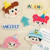 Etiqueta de Tela Bordada Parche Parche de Personaje de Dibujos Animados Original Autoadhesiva de Venta Caliente Transfronteriza Temu Parche Bordado DIY