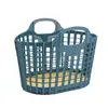 Cesta Plegable para Guardar Snacks con Asa, Cesta de Almacenamiento Portátil para Escritorio, Cesta Pequeña Multifuncional Engrosada para Artículos Varios