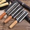 Fábrica en Stock Tamaño Grande y Mediano Pequeño cuchillo de caña de azúcar acero inoxidable cuchillo de piña puesto Pelador