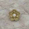 Botones Pequeños Metálicos de Perla Flor Fragante de 11 mm Botones para Blusas de Mujer Botones para Cárdigan Pequeño Botones con Forma de Flor Cosidos a Mano