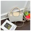 Novedad Primavera/Verano 2026 Diseño de Nicho de Moda Mini Bolso de Mano Colorblock Versátil Bolso de Mano Bolso de Hombro Bolso Cruzado para Mujer