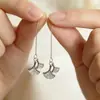 Estilo Elegante~Brincos de Franja Exquisitos e Simples Modelo Novo 2026 Acessórios de Orelha Versáteis de Luxo Leve