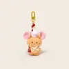 Original Mini Cub Battle Pelúcia Corrente para Celular Pequeno Pingente Chaveiro Fofo Mochila Escolar Acessórios Atacado para Homens e Mulheres