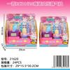 Conejo Rosa de una Palabra Herramientas Médicas para Niños Cocina Máquina Gashapon Serie Rompecabezas Mini Set Juguetes para Jugar en Casa Niñas