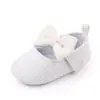 Sapatos de Lã Tricotados para Bebê com Laço Primavera Outono Sapatos de Solado Macio Sapatos de Princesa Sapatos de Bebê Atacado 2330