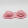 Masajeador de Pies de Doble Bola, Almohadilla de Masaje para Estimulación de Puntos de Acupuntura del Pie, Herramienta Masajeadora Portátil para el Hogar
