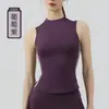 Chaleco de yoga para mujer que cubre los lados del pecho, chaleco deportivo de tenis para mujer, top de fitness sin mangas, ropa de yoga ajustada