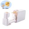 Pistola Perforadora de Oreja de Bajo Dolor Transfronteriza Herramienta Perforadora de Oreja Pistola de Aretes Incorporada Acero Inoxidable Zirconio 316L Aretes de Perlas