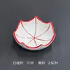 Platitos Creativos, Platos para Salsa de Soja Estilo Japonés, Platos para Aperitivos, Platos de Cerámica para Salsas, Platos para Delicadezas de Sashimi, Platos para Snacks, Platos para Pescado con Wasabi