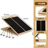 Tabla de Refuerzo de Madera Fitness Pedal Oblicuo Ajustable Multivelocidad Tensor de Tendón de Aquiles Pantorrilla Taburete de Pie Deportivo