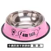 Tigela para Animal de Estimação Aço Inoxidável Tigela para Cachorro Diâmetro Grande Antiderrapante Durável Tigela para Gato Dispensador de Água para Animal de Estimação Suprimentos para Animais de Estimação Atacado Tigela para Cachorro