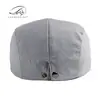 Chapéu Boina de Algodão Novo para Primavera, Verão e Outono para Mulheres, Boné Fashion de Estilo Coreano, Chapéu Bico de Pato Retro Britânico para Homens