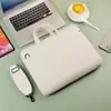 Bolsa Sencilla para Laptop al por Mayor Se Puede Llevar al Hombro o a Mano Alta Apariencia Maletín de Almacenamiento Se Puede Agregar LOGOTIPO Impreso