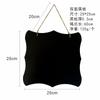Listagem de decoração do dia dos namorados Listagem de quadro-negro pequeno DIY Bem-vindo Decoração de casa Mensagem de quadro-negro Pingente de presente