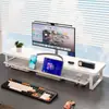Soporte Elevado para Monitor de Computadora Estante de Almacenamiento con Cajón para Escritorio Soporte para Portátil de Oficina Estante Elevado