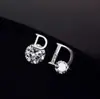 Brincos de Pérola em Prata de Lei 925, Versáteis e Estilosos, Novos Brincos da Moda para Mulheres, Tarraxas de Brinco Atacado que São Gentis nos Furos da Orelha