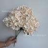 Novo Buquê de Hortênsia Pérola Artificial com 5 Cabeças de Hortênsia Grande Criptografada Decoração Suave para Salão de Casamento em Estoque