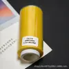 Hilo de cera tono dorado 0.3 e hilo de cera de cielo estrellado de 3 hebras en amarillo dorado cálido, hilo para tejer hecho a mano, un rollo es de aproximadamente 140 m