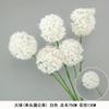 Flor de simulación blanca, flor de seda para boda, decoración de escena de boda, arreglo floral para escenario, material floral, arte floral, rosa, flor falsa