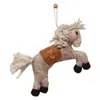 Estilo Ins Lindo Colgante de Bolso de Fieltro de Lana Colgante de Muñeca de Pony Accesorios para Colgar en la Llave Accesorios