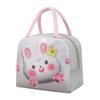 Bolsa de aislamiento térmico con dibujos animados en 3D, bolsa de aislamiento térmico portátil para niños, bolsa de almuerzo de tela Oxford, linda bolsa de almuerzo, bolsa de almuerzo para estudiantes