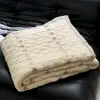 Exportado para a Coreia, Colcha de Piquet Classe A para Mães e Bebês com Dez Camadas de Gaze de Algodão Puro, Jacquard Tingido no Fio e Núcleo de Fibra de Soja