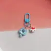 Nuevo Llavero de Gato Donut de Dibujos Animados Colgante Lindo para Bolsos Accesorios de Cuentas Hechos a Mano DIY Materiales al por Mayor