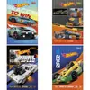 Caderno 1/4 capa dura Hot Wheels 80 Folhas.