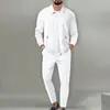 Jaqueta Cross-Border 2025 Masculina Outono Juventude Waffle Bolso com Zíper Gola Lapela Slim Cardigan Terno Jaqueta Masculina
