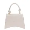 Bolsa de Mão Fashion Personalidade 2025 Verão Nova Moda Bolsa de Ombro Casual Casual Bolsa Mensageiro Cor Sólida Bolsa Quadrada Pequena