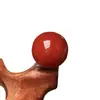 Cuentas de Ágata Natural de Grado Rojo del Sur, Cuentas Redondas para Joyería DIY, Accesorios para Collares y Accesorios para Manos al por Mayor