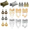 Moda Retro Étnico Ropa de Baile Accesorios Pulsera Abierta Ajustable Pulsera Pendientes Pendientes Largos Accesorios